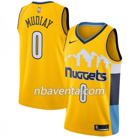 Camiseta Hombre Denver Nuggets Emmanuel Mudiay 0 Nike 2017-18 Gris Swingman Camiseta Hombre Denver Nuggets Emmanuel Mudiay 0 Nike 2017-18 Gris Swingman